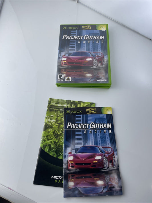 Project Gotham Racing Original Xbox (Microsoft Xbox, 2001) Free Fast Shipping