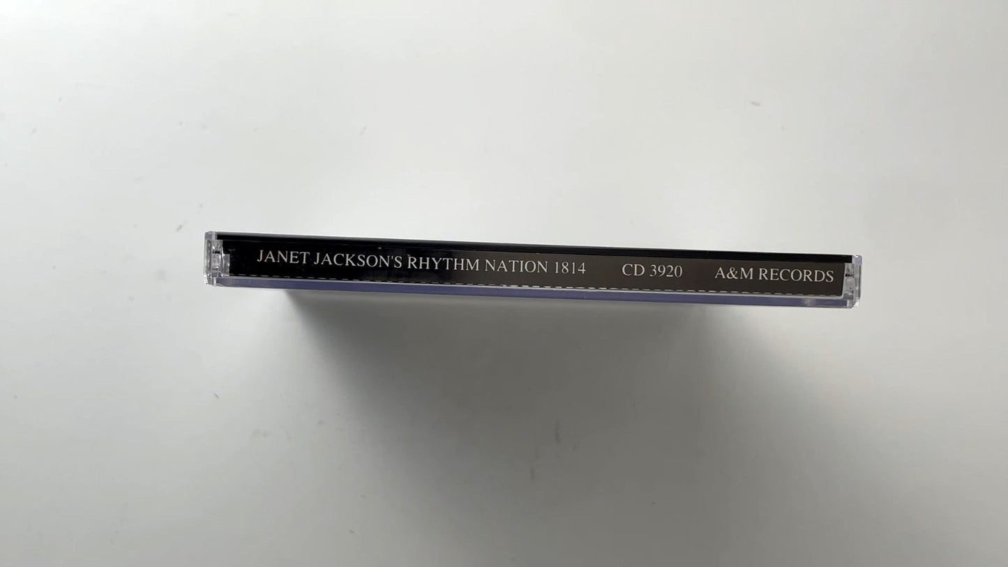 Janet Jackson - Rhythm Nation 1814 CD 1989 A&M Records R&B Pop