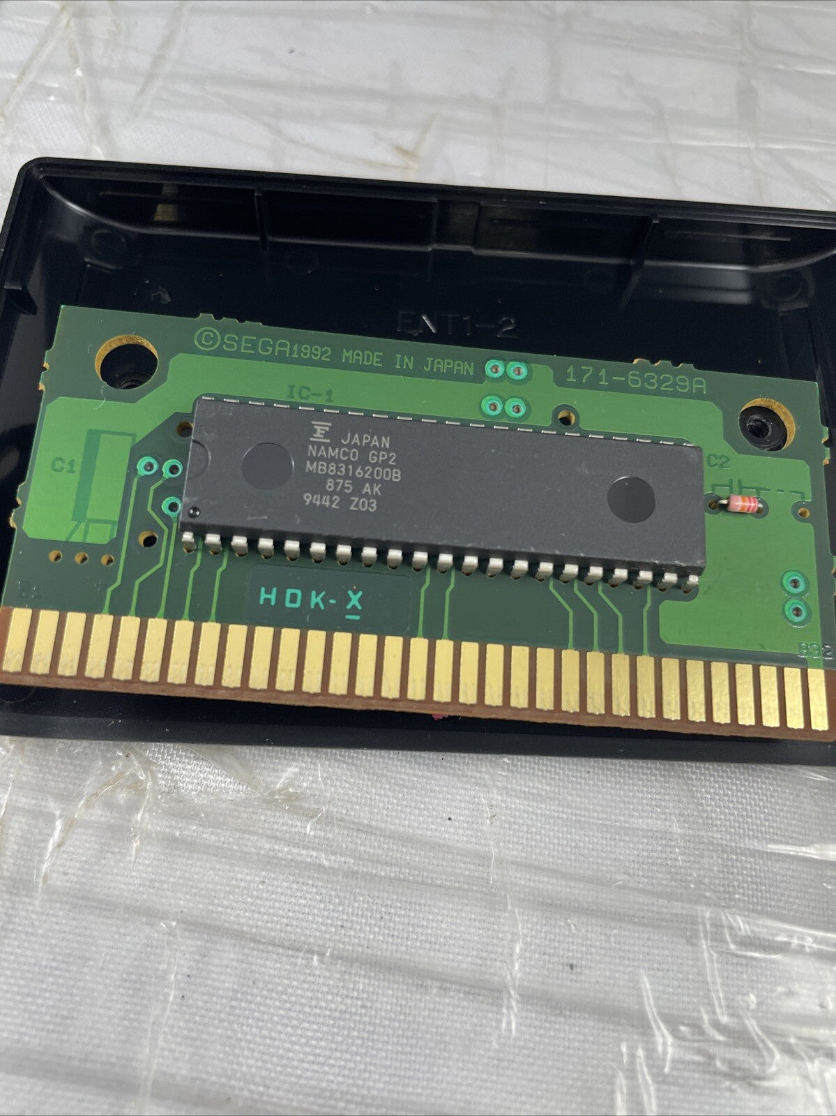 Pac Man 2 & Ms Pac Man With Manuals Lot Of 2 Sega Genesis Loose Games Tested