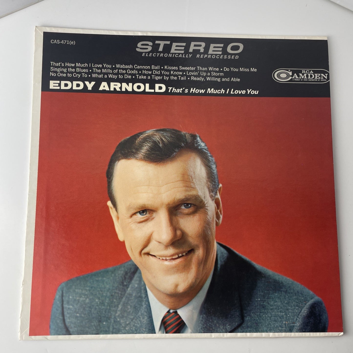 Eddy Arnold Thats How Much I Love You RCA Camden Records 33rpm VINYL LP Record
