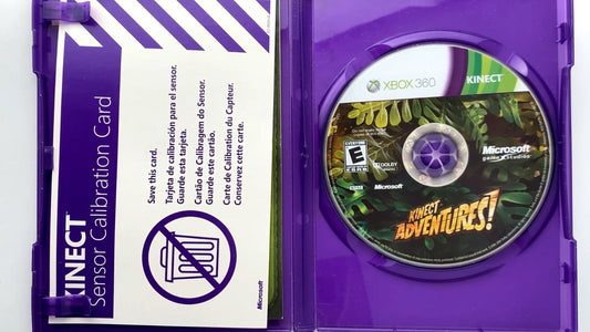 Kinect Adventures Xbox 360 Video Game Kinect Sensor Required