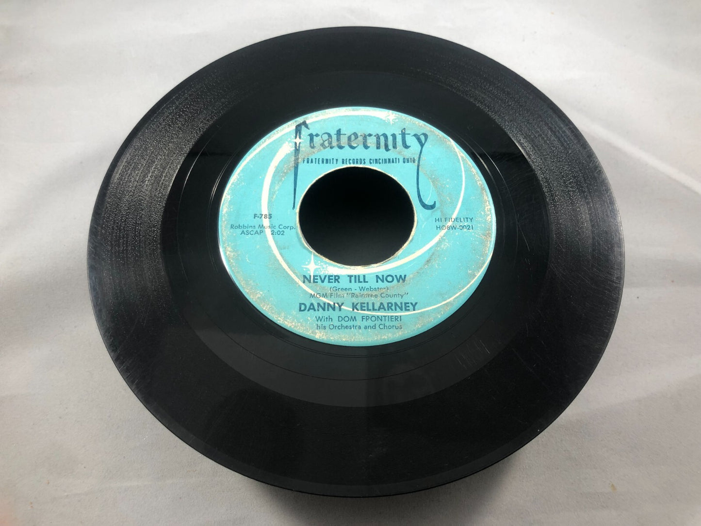 DANNY KELLARNEY Teen Pop 45rpm Never Till Now b/w You Opened Up My Heart G