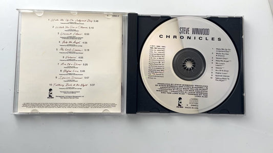 Steve Winwood - Chronicles CD 1987 Greatest Hits Rock Island