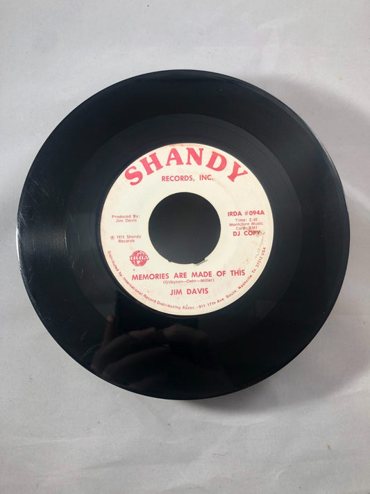 Country 45 Jim Davis - Before This Day Ends / Change The Dirt On Shandy G+ PROMO