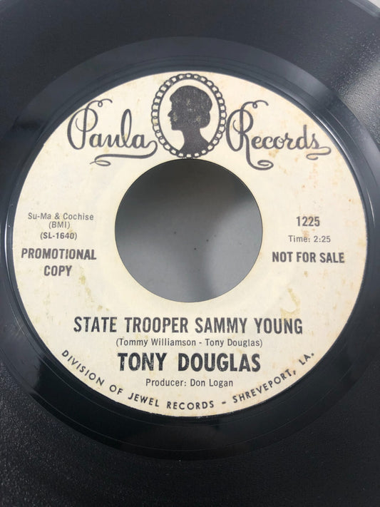 Tony Douglas : There Stands The Man, There Stands The Man 7" 45 RPM PROMO VG