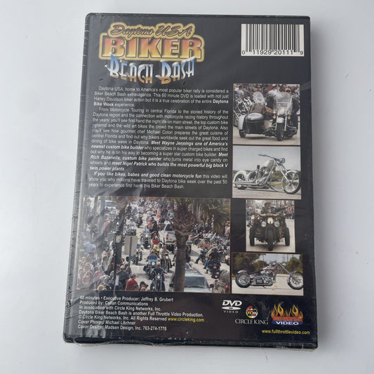 Daytona USA: Biker Beach Bash (DVD, 2007) Brand New, Sealed!