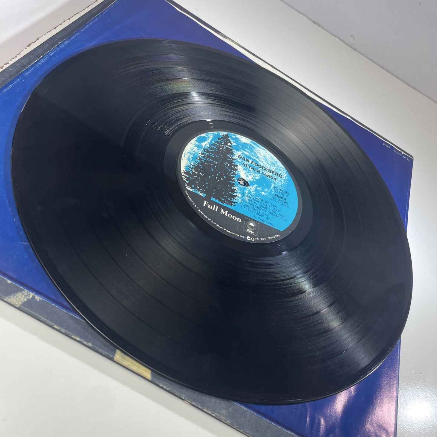 Dan Fogelberg Nether Lands LP Full Moon Epic PE 34185 1977 Record VG