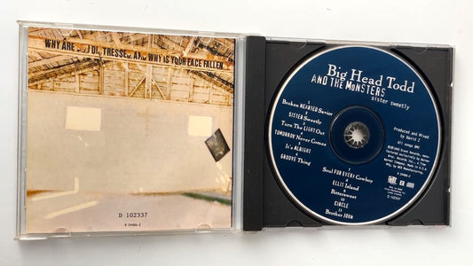 Big Head Todd And The Monsters - Sister Sweetly CD 1993 Rock Giant