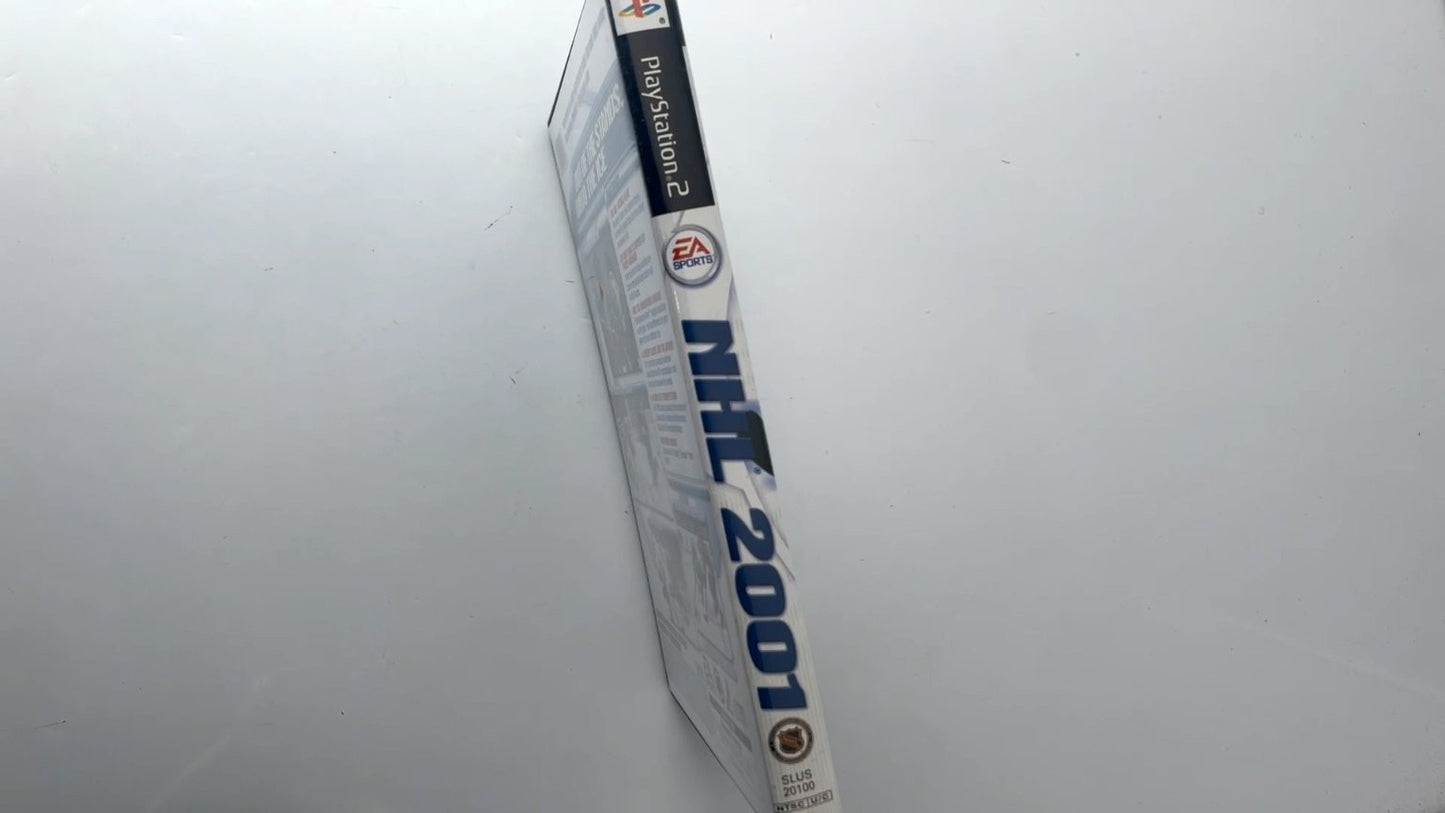 NHL 2001 PlayStation 2 Video Game EA Sports Multiplayer