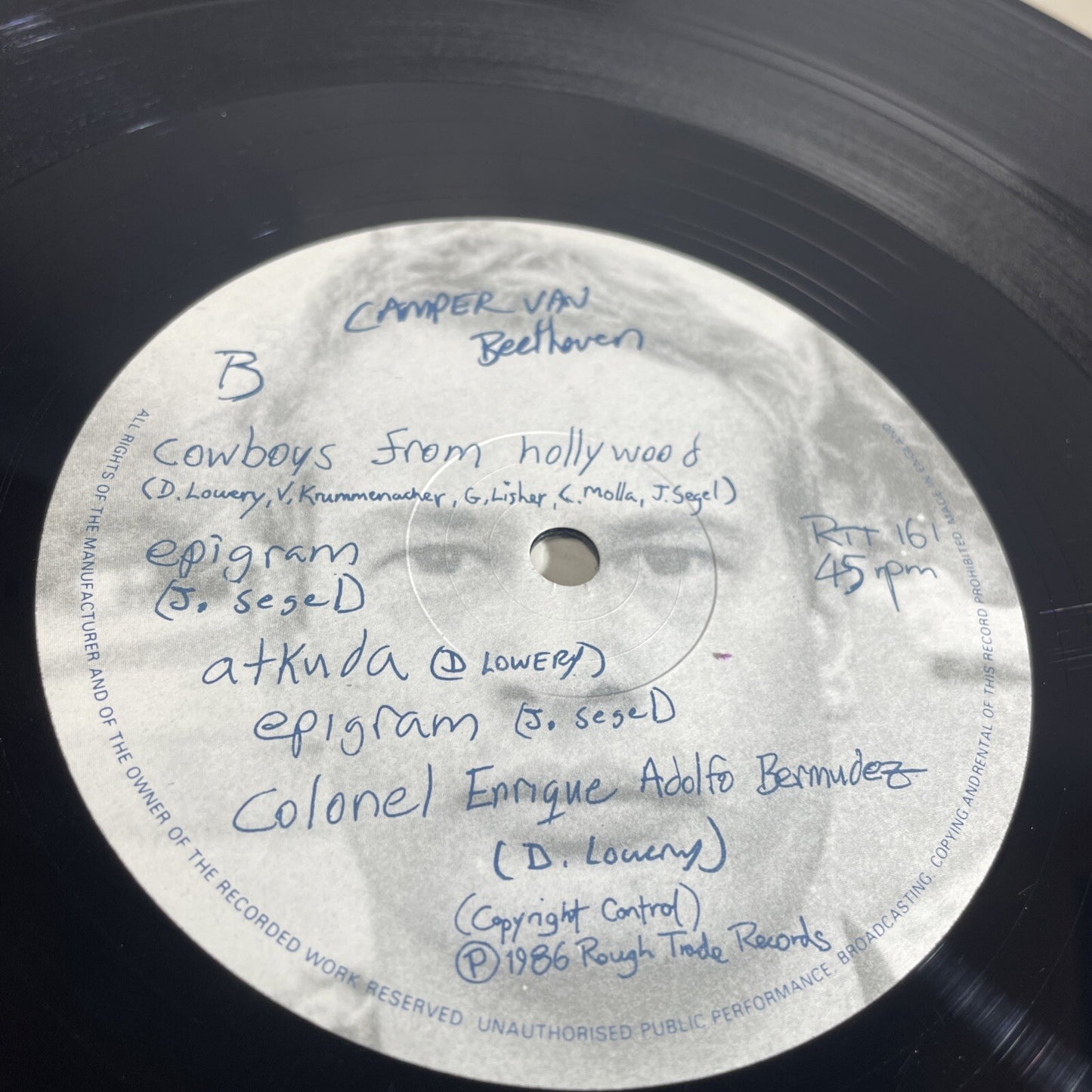Camper Van Beethoven Take the Skinheads Bowling 12" Vinyl Rough Trade Records
