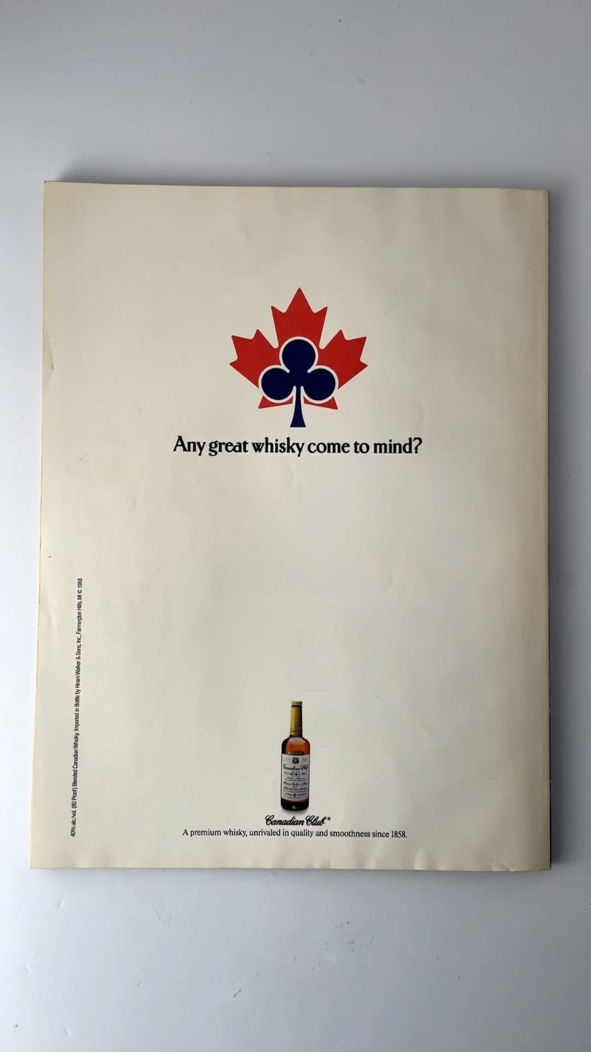 Playboy March 1988 Vol. 35 No. 3 Illustrated Lingerie Fashion Magazine