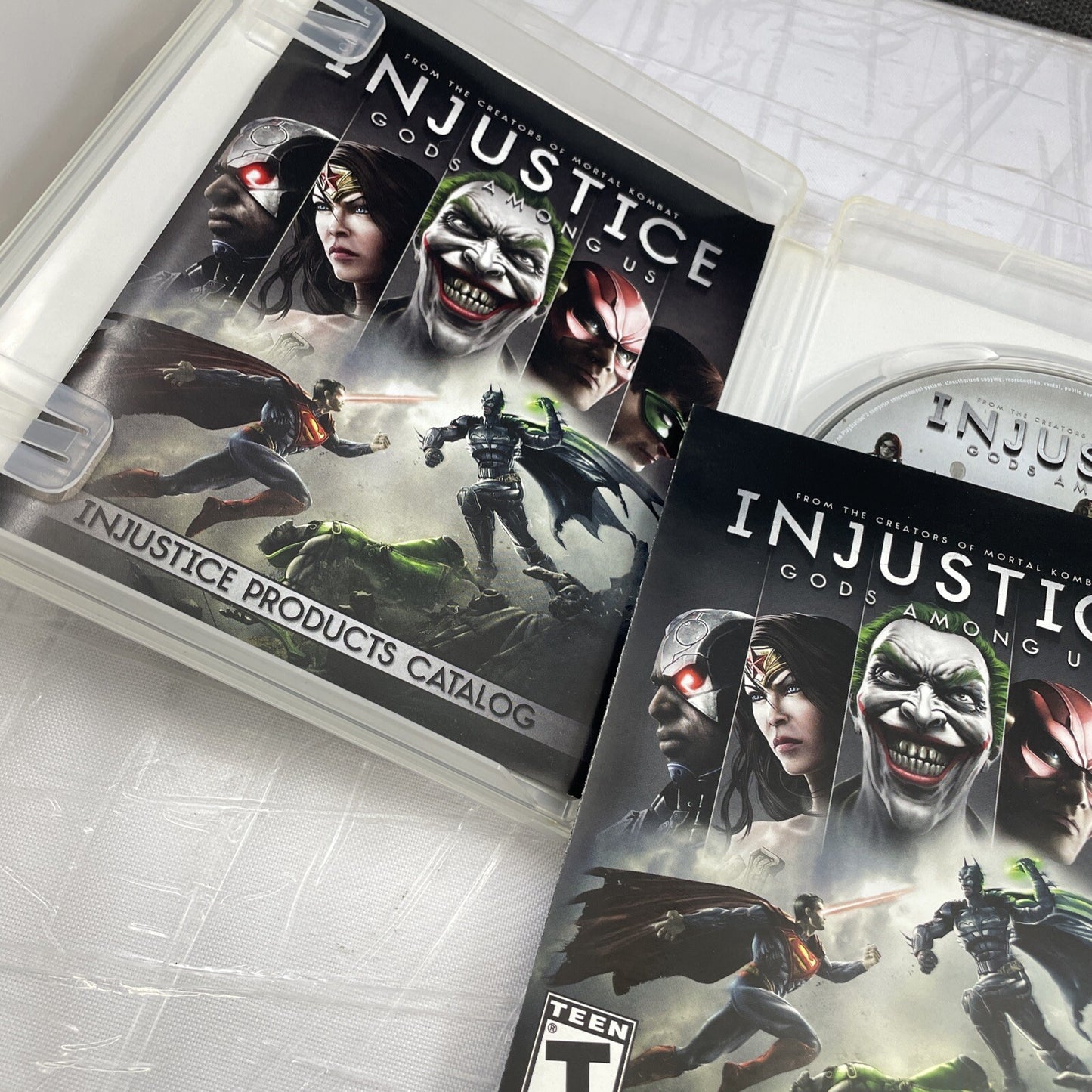 Injustice: Gods Among Us (Sony PlayStation 3) PS3 Game with Manual - Complete!