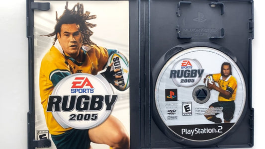 Rugby 2005 PlayStation 2 Video Game EA Sports Multiplayer