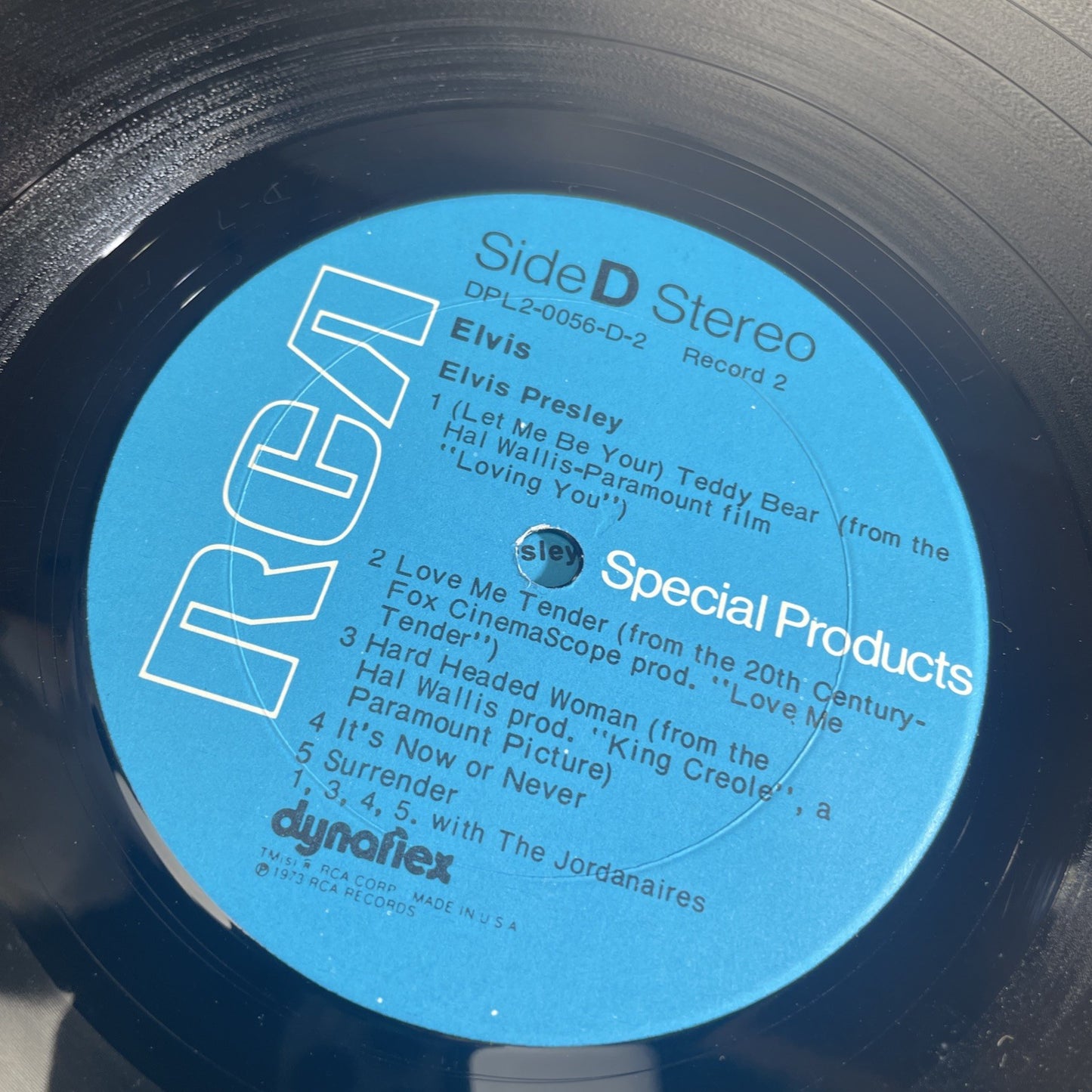 Elvis Presley Vintage Album (1973) RCA Victor Vinyl Two Album Set LP