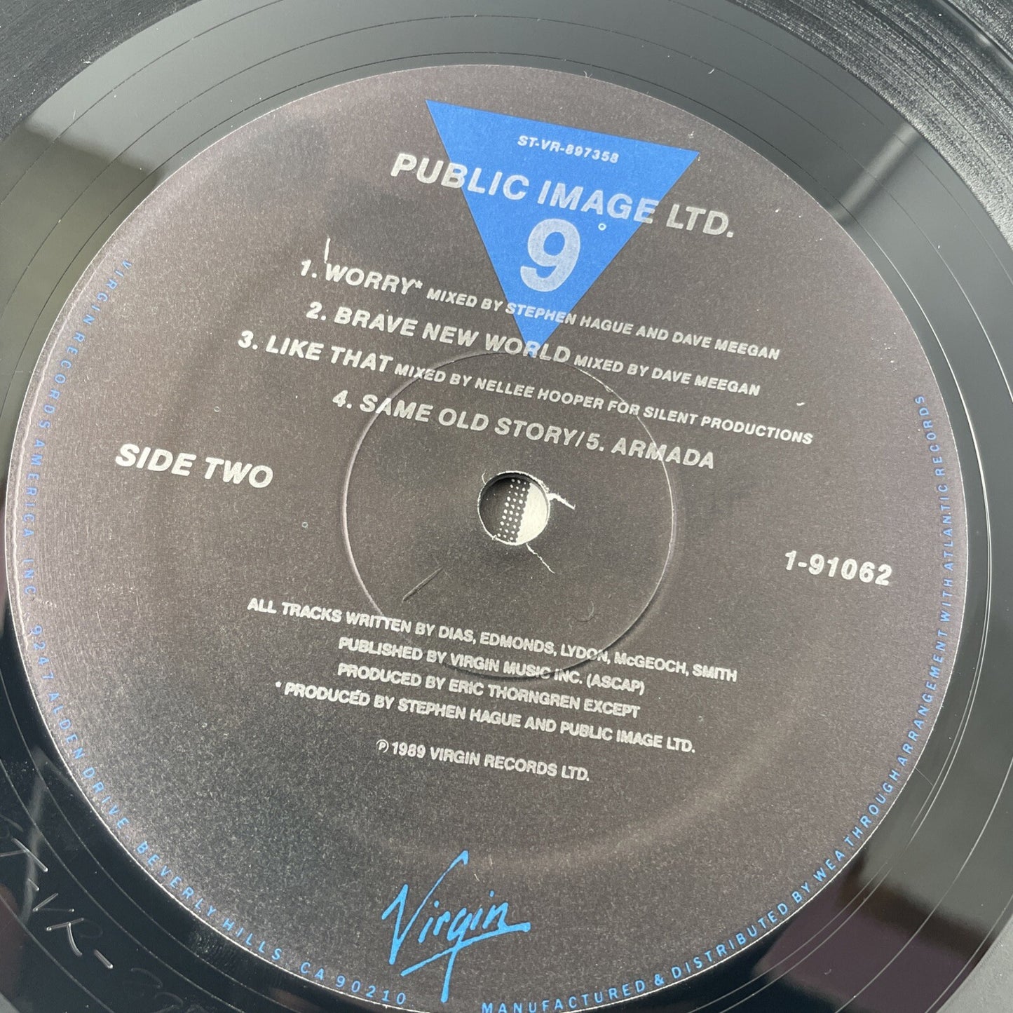 RARE Public Image Limited PIL 9 Album Vinyl Record Punk Post-Punk