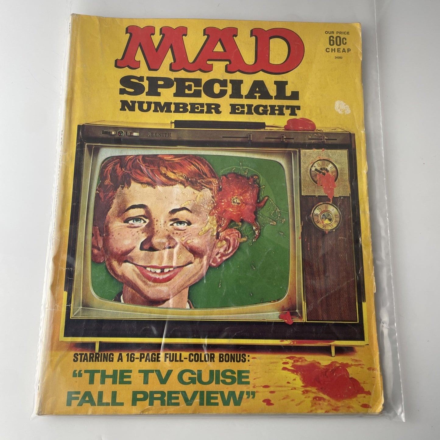 Vintage 1972 MAD Magazine Special # 8 "The TV Guise Fall Preview"