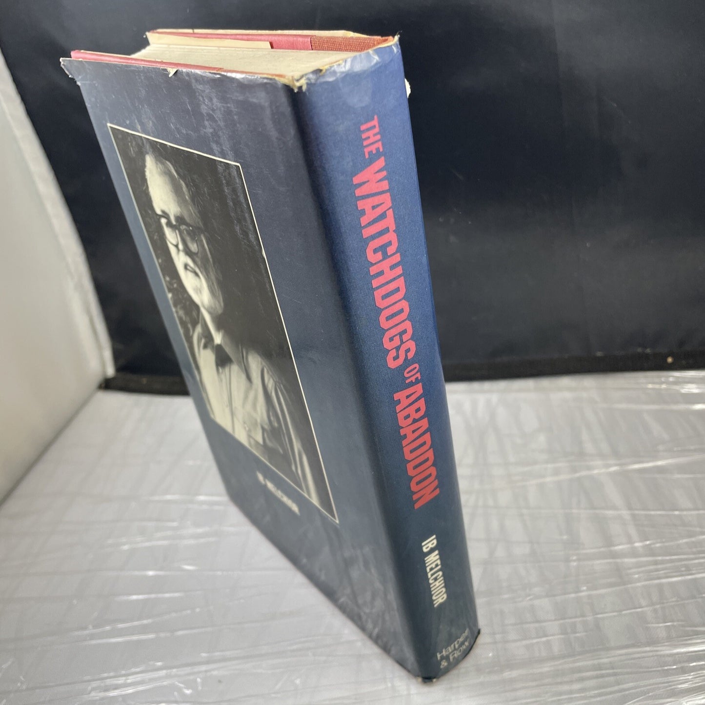 Ib Melchior: The Watchdogs of Abaddon 1st/1st HC/DJ Rare WW2 Fiction Hitlers Son