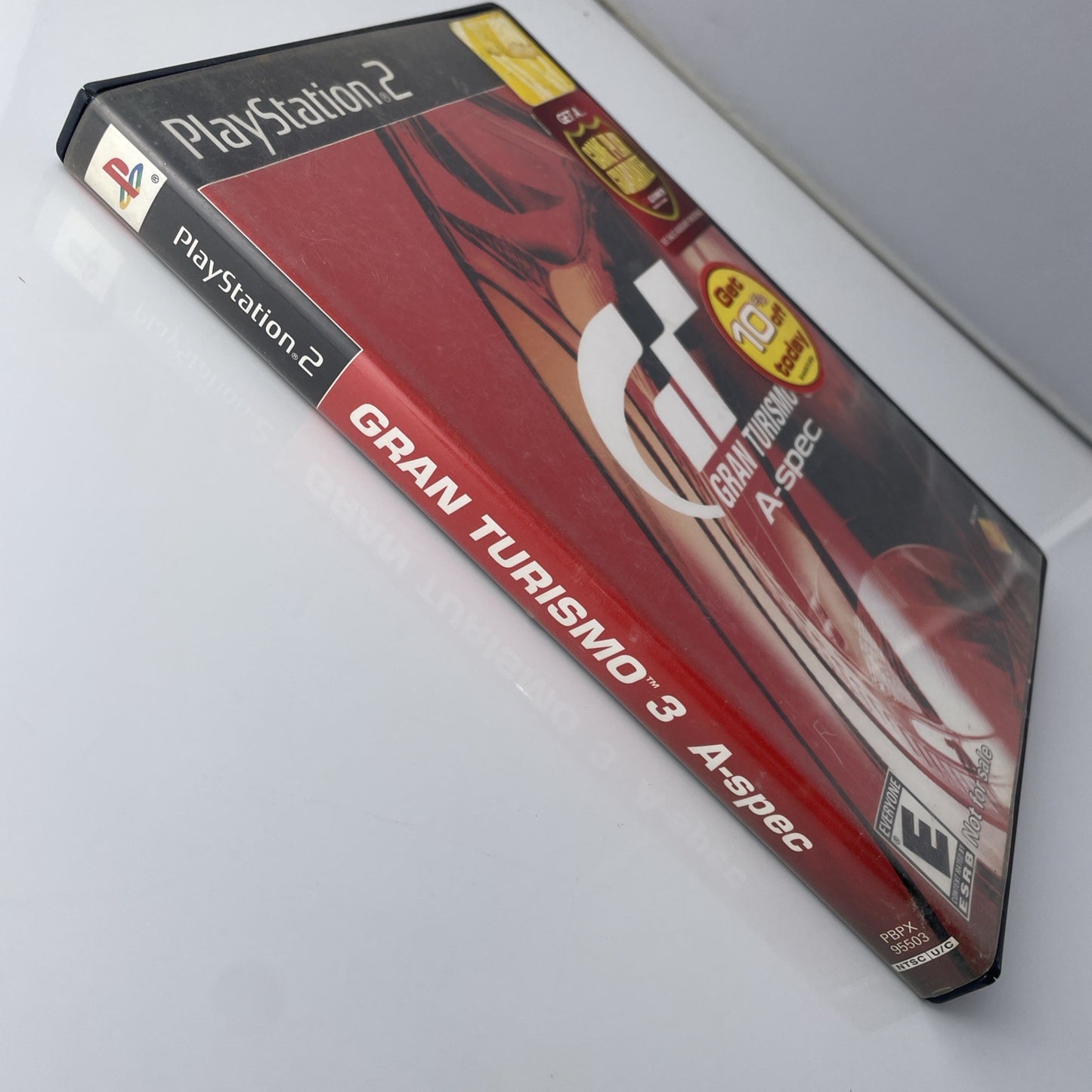 Gran Turismo 3 A Spec (Sony PlayStation 2, PS2, 2001) No Manual Eb Games Sticker