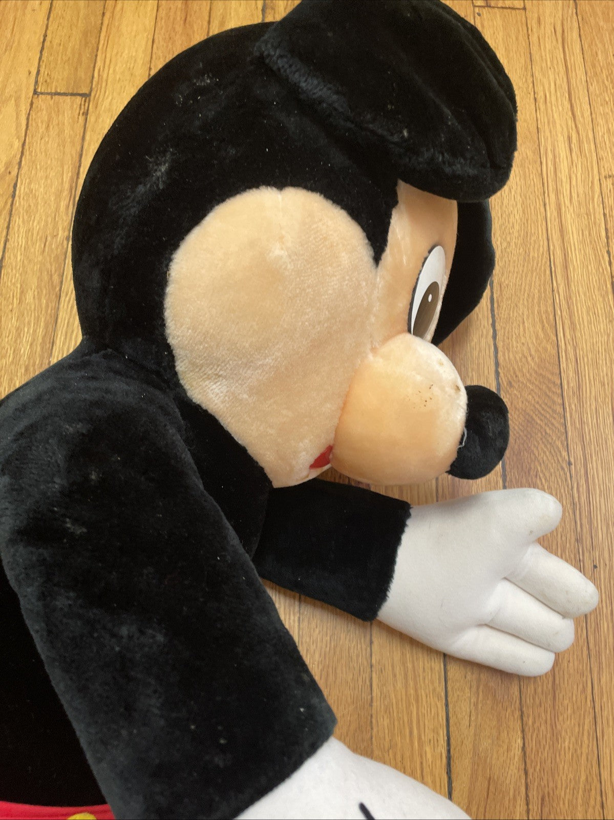Rare Vintage Disneyland Mickey Mouse 36 Inch Plush Tag RARE Walt Disney