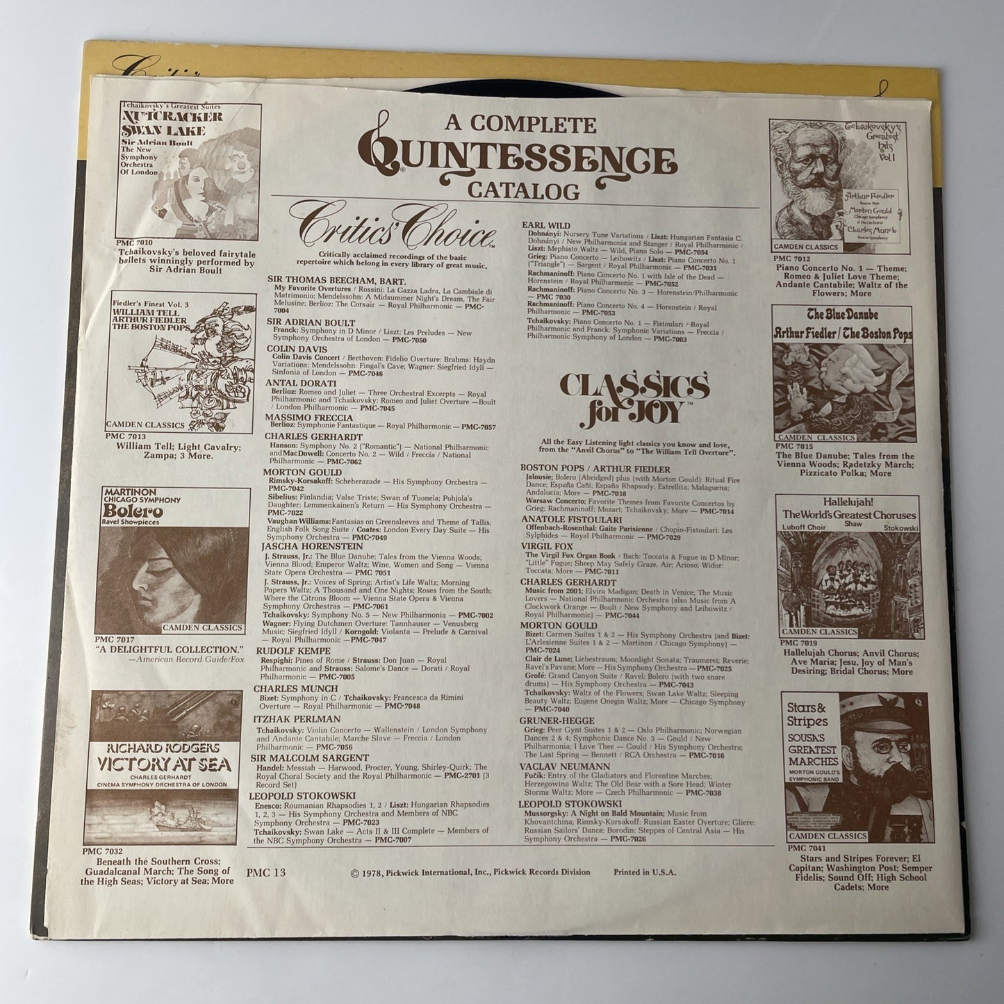 Jean Pierre Rampal The Flute Of Potsdam And Mannheim LP Vinyl Record Album