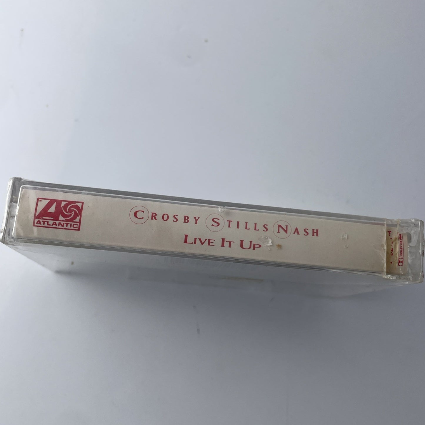 SEALED RARE OOP david Crosby stephen Stills graham Nash CASSETTE TAPE Live It Up
