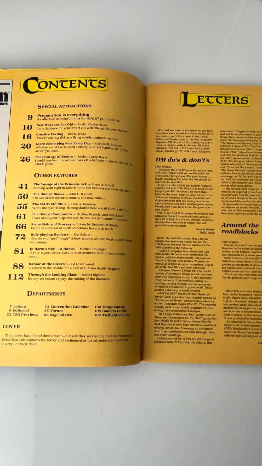 Dragon Magazine #169 TSR 1991 D&D AD&D RPG Fantasy Illustrated