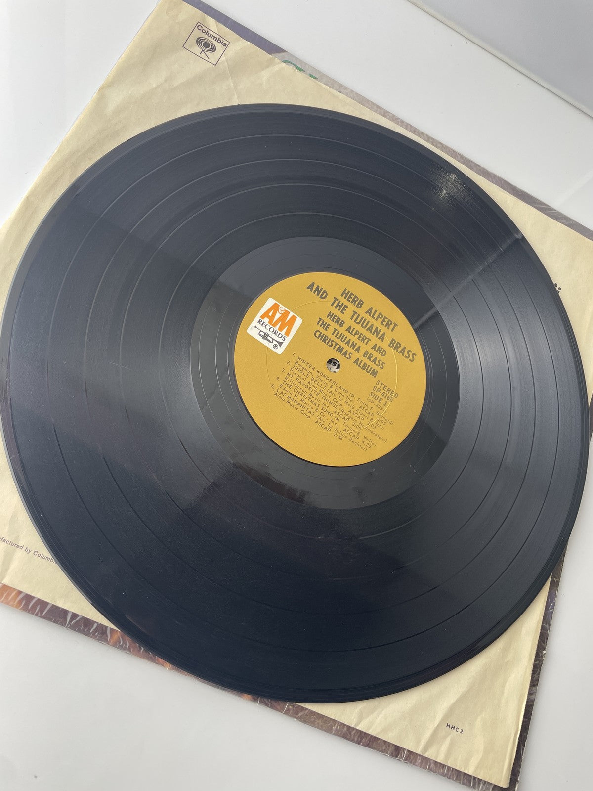 Vintage Herb Alpert Tijuana Brass Christmas Album Vinyl A&M SP-4166 Jazz 1968