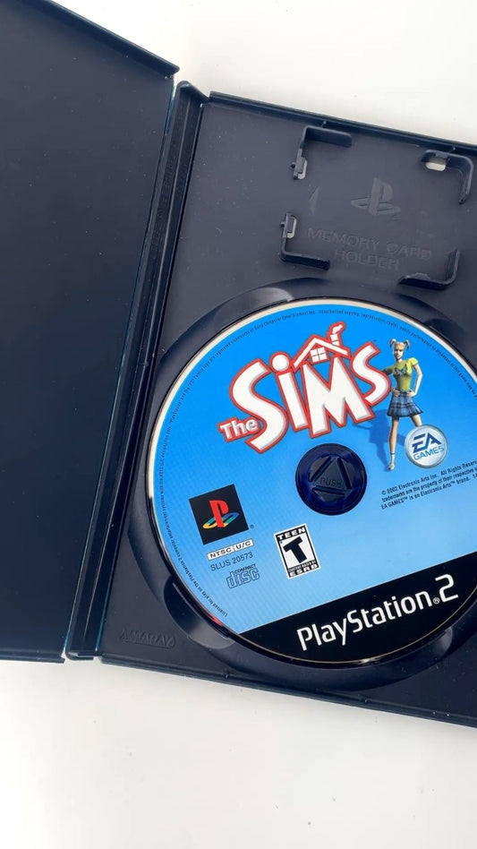 The Sims PlayStation 2 Video Game Multiplayer Simulation EA