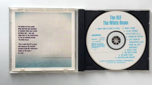 The KLF - The White Room CD 1991 Arista Electronic Dance ARCD-8657