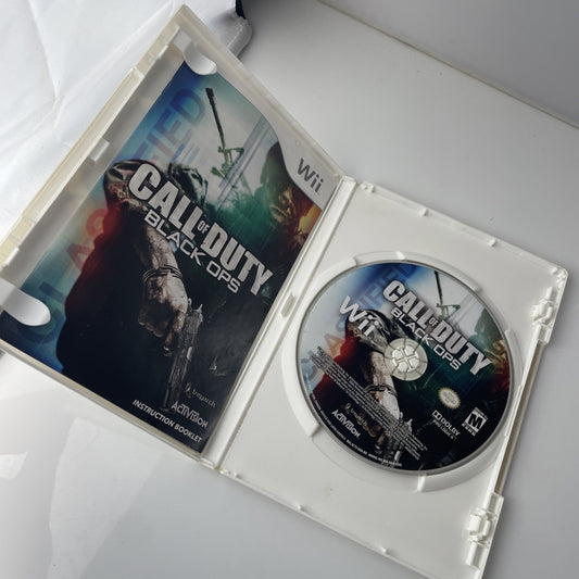 Call of Duty Black Ops (Nintendo Wii) Complete CIB Tested Marine Corps Sticker