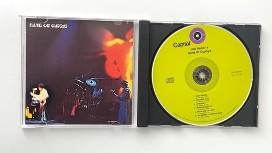 Jimi Hendrix - Band Of Gypsys CD 1999 Remastered Rock Capitol