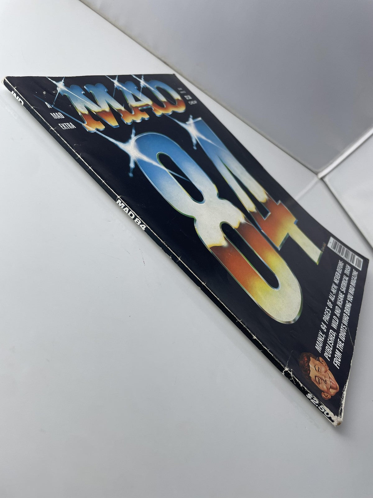 Vintage MAD 84 Magazine Satire Humor 1980s Comic Don Martin Edwing Softcover Art