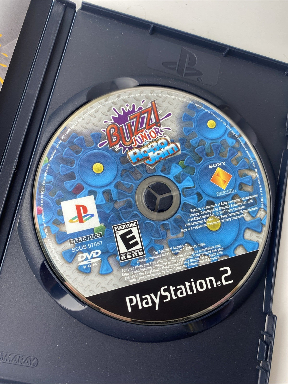 Buzz Junior Jr: Robo Jam (Sony PlayStation 2 PS2, 2008) NTSC - Very Good
