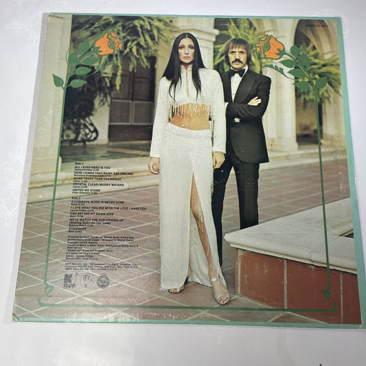 SONNY & CHER All I Ever Need Is You 1972 Vinyl LP Kapp Records KS-3660 - VG+