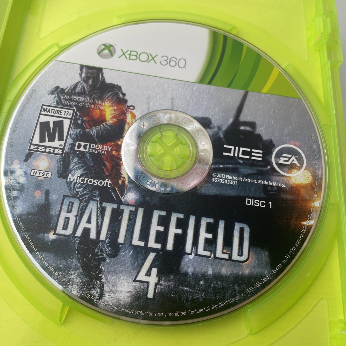 Battlefield 4 - Includes China Rising Expansion Pack ( Xbox 360, 2004) Complete