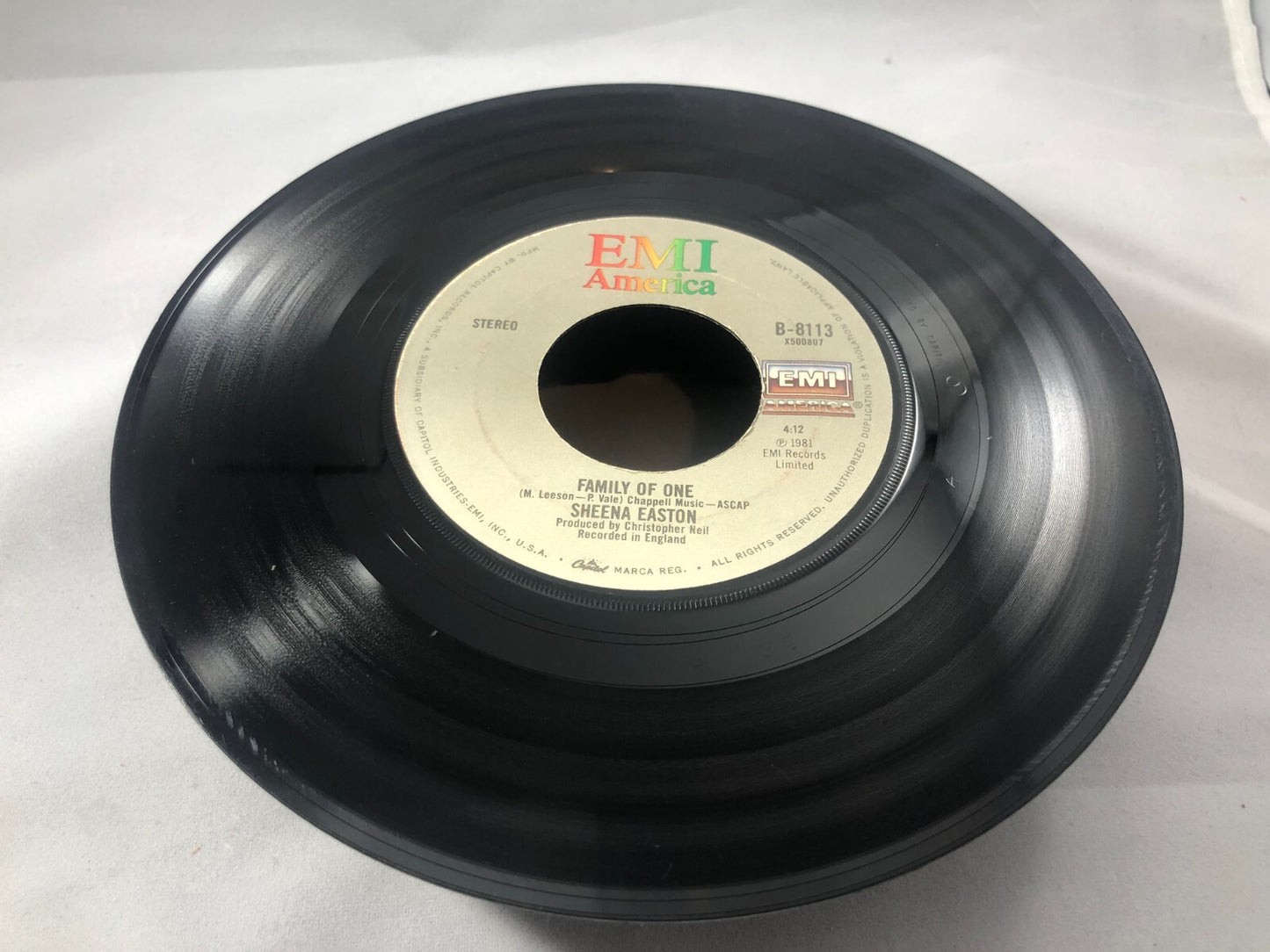 SHEENA EASTON When He Shines 45 7" POP ROCK Record Vinyl Records 1982 VG