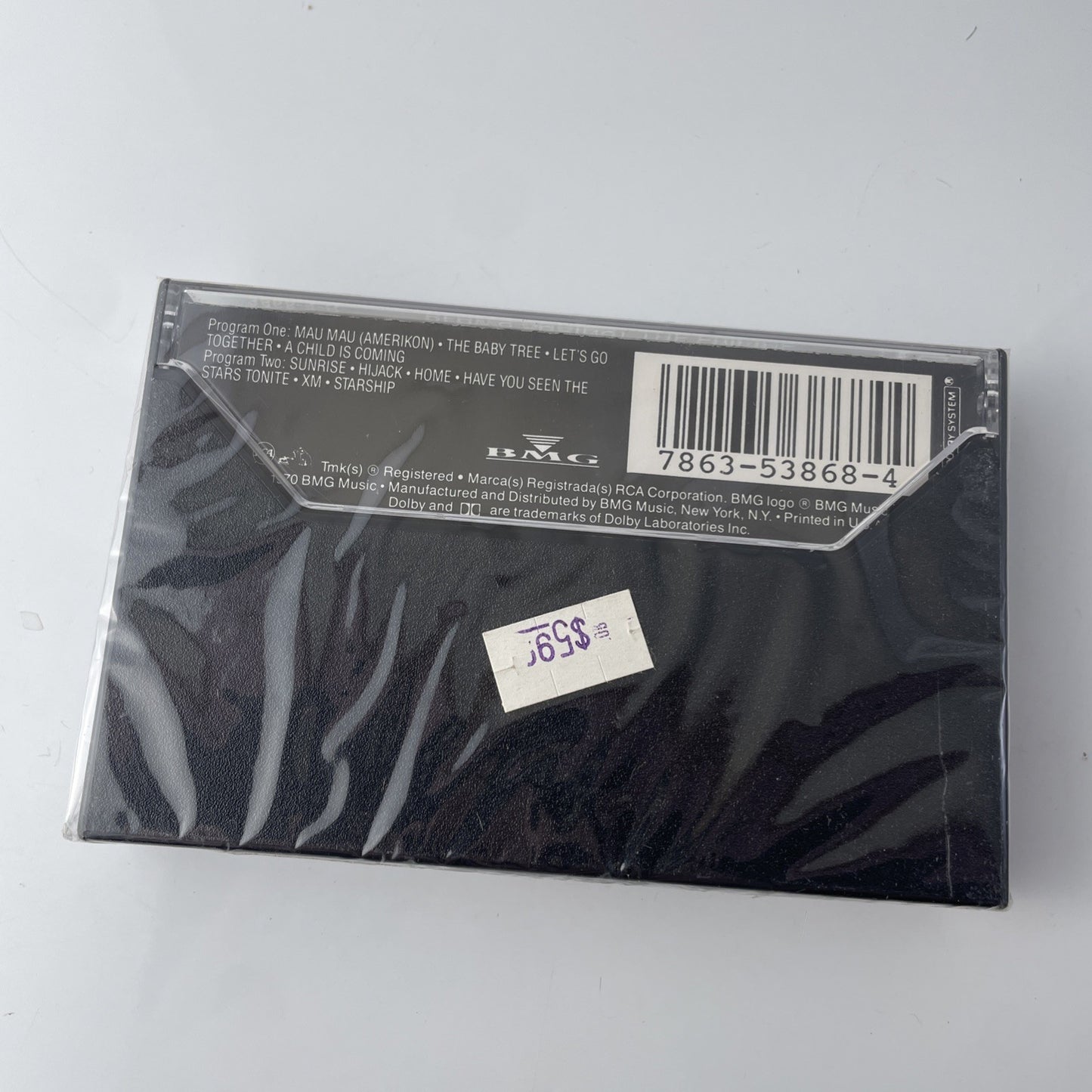 PAUL KANTNER – Blows Against The Empire 1976 US cassette SEALED J Starship