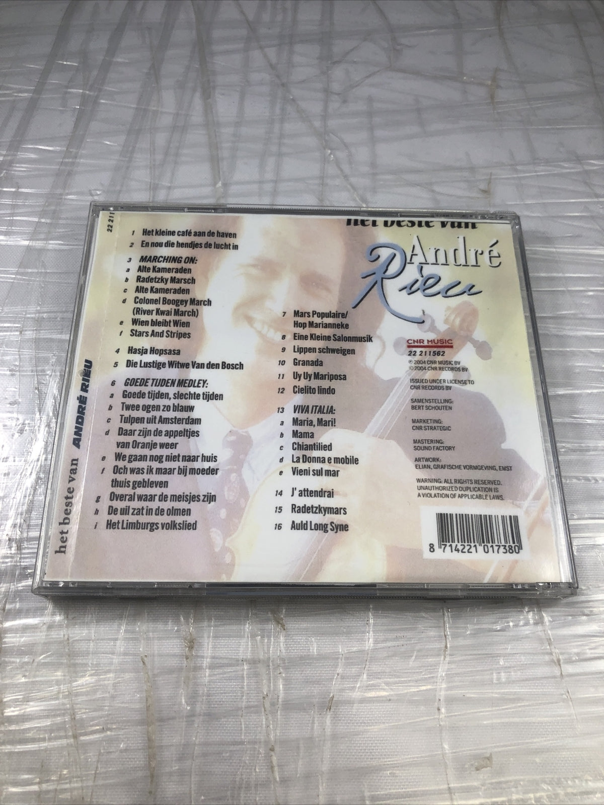 HET BESTE VAN ANDRE RIEU LIVE NEW CD