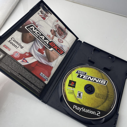 Sega Sports Tennis (Playstation 2) PS2 Cib Complete