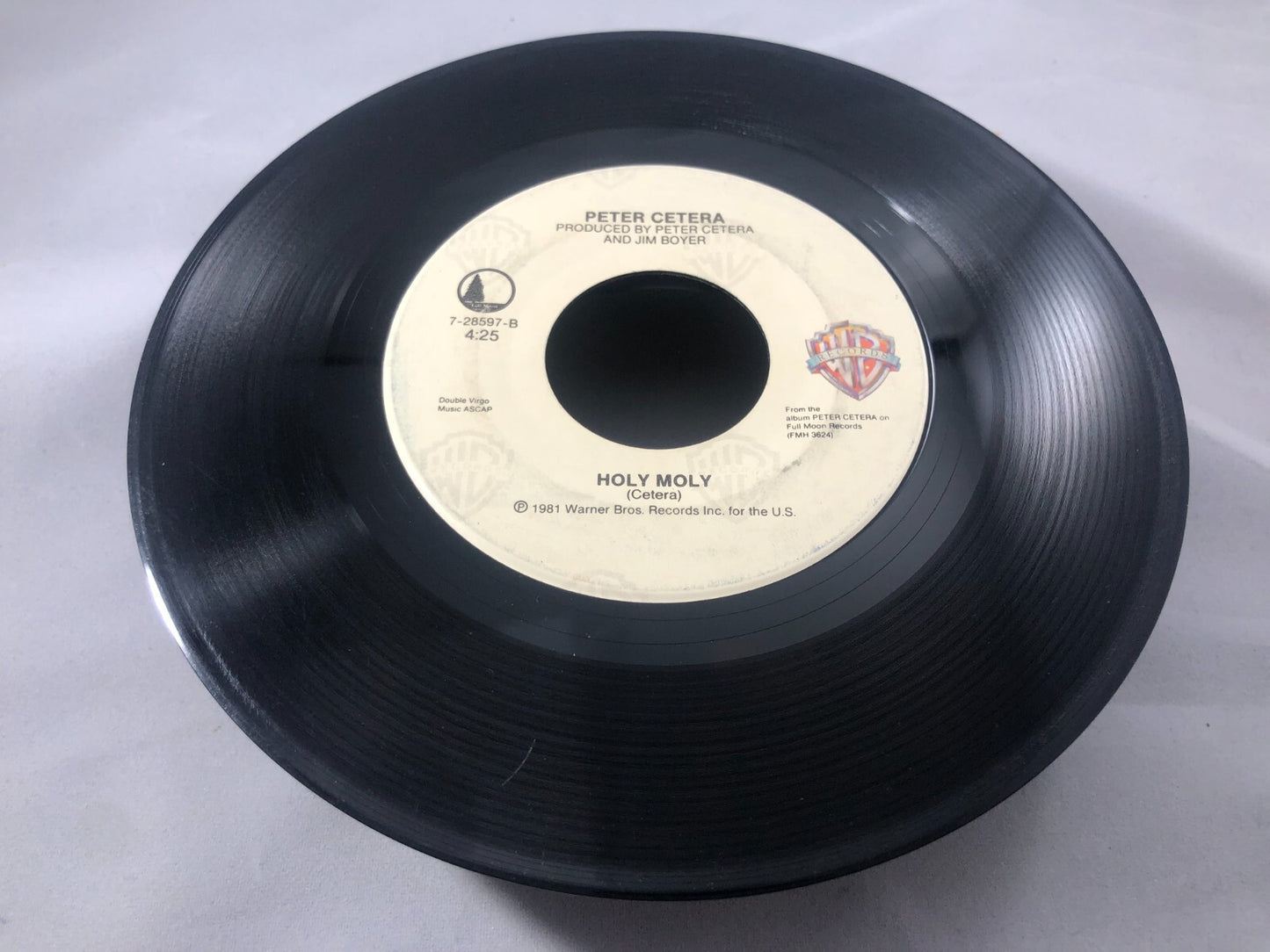45 RECORD 7"- PETER CETERA & AMY GRANT - THE NEXT TIME I FALL VG+