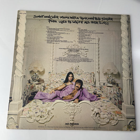 SONNY & CHER Mama was a Rock & Roll Singer Papa used to Write All their Songs LP