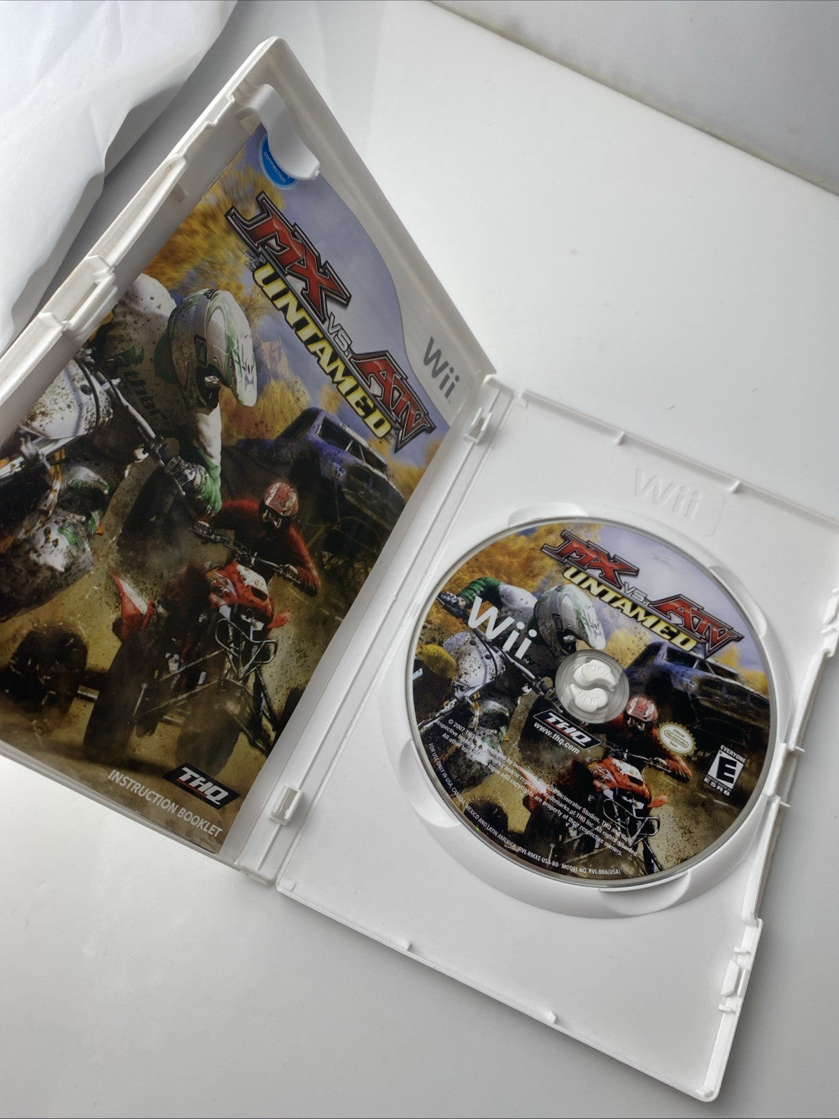 MX vs. ATV Untamed (Nintendo Wii, 2008) Complete CIB