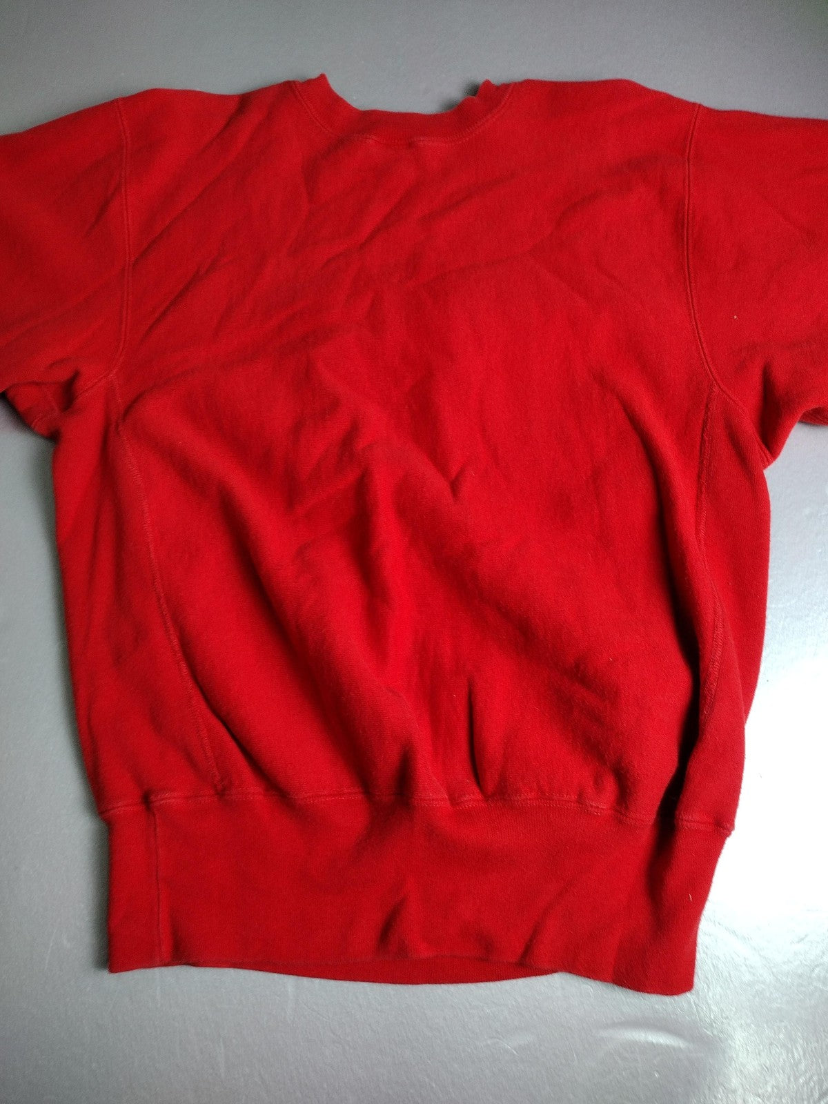 Vintage Champion Reverse Weave Sweatshirt Mens Large Red Gamma Phi Beta 90s