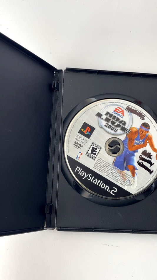 NBA Live 2005 PlayStation 2 Video Game Multiplayer Online