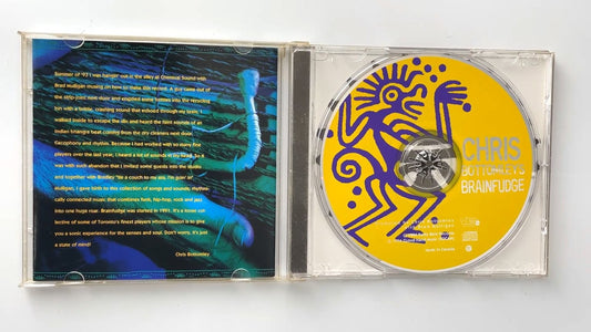 Chris Bottomley's Brainfudge CD 1994 Funk Hip-Hop Jazz Partly Bent