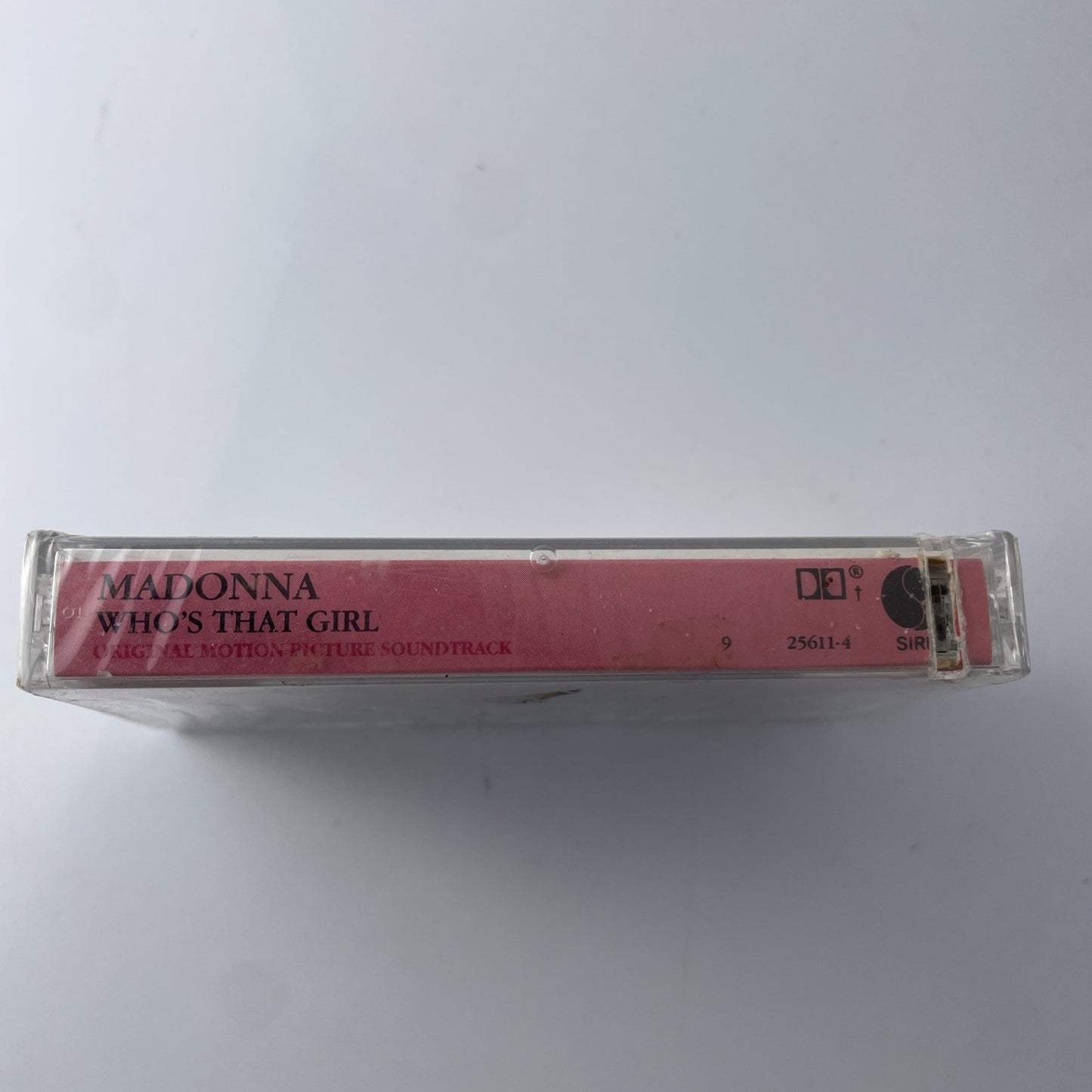 Cassette Tape WHO'S THAT GIRL Movie MADONNA Original Motion Picture Soundtrack