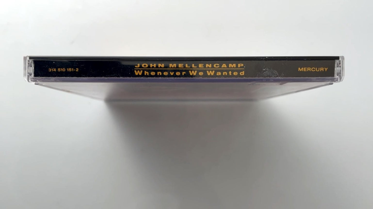 John Mellencamp - Whenever We Wanted CD 1991 Rock Mercury