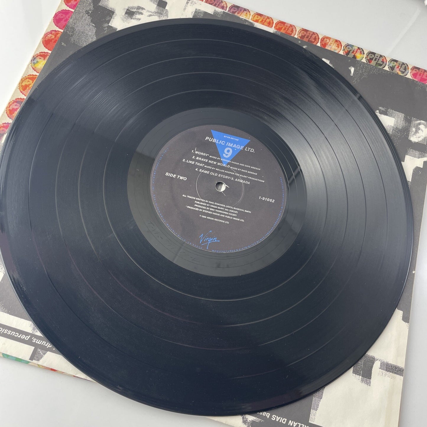RARE Public Image Limited PIL 9 Album Vinyl Record Punk Post-Punk