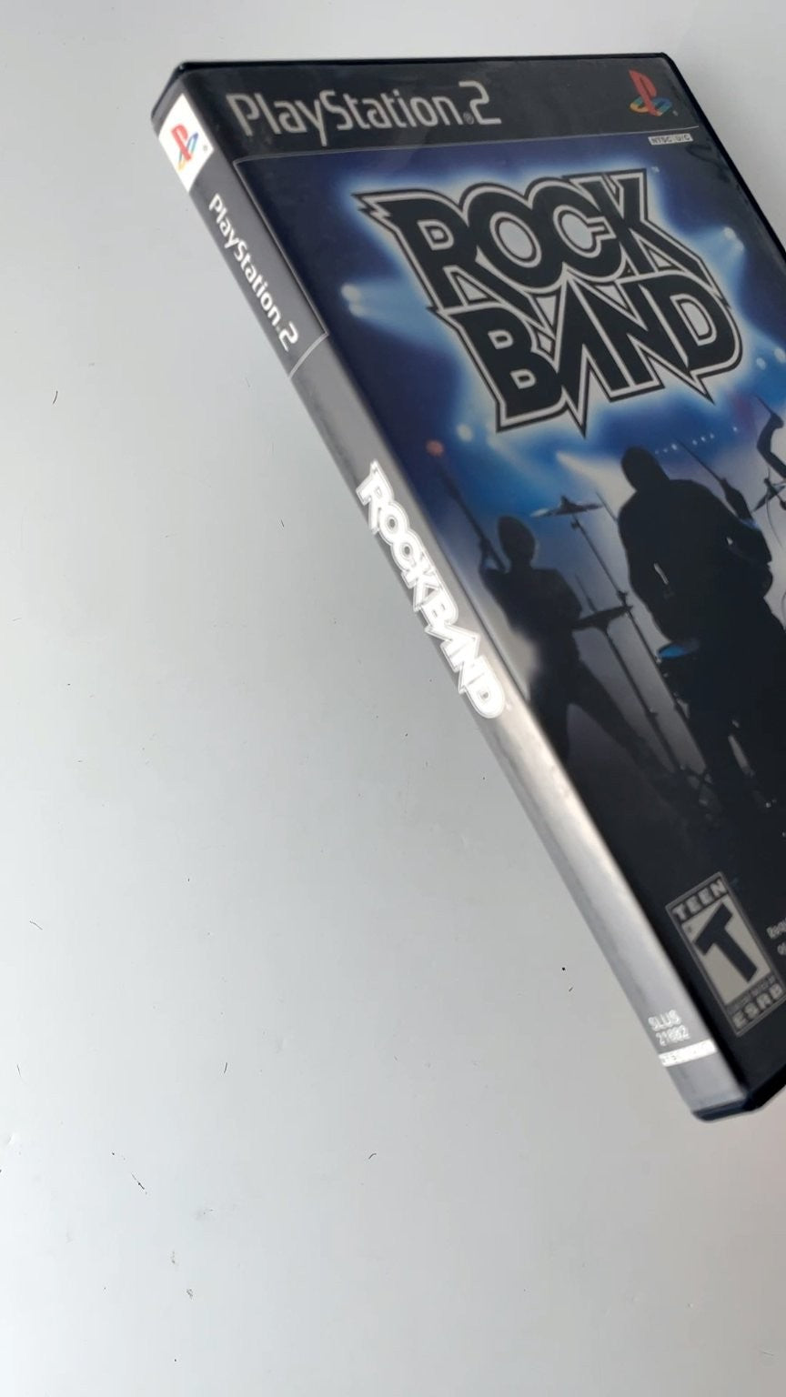 Rock Band PlayStation 2 Video Game Multiplayer Music Rhythm CIB VERY GOOD