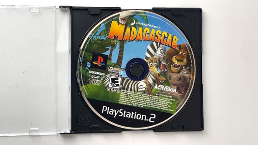 Madagascar PlayStation 2 Video Game Activision 2005 E10+ DISC ONLY